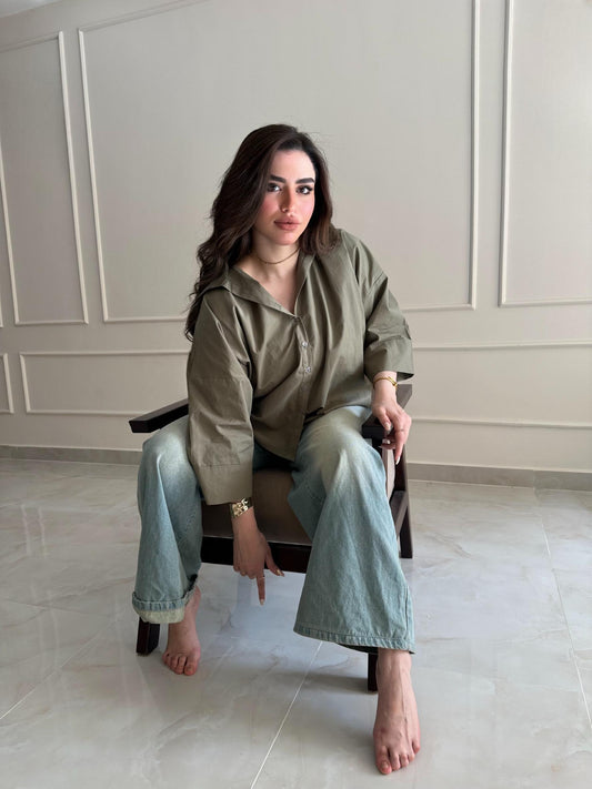 OLIVE SHIRT